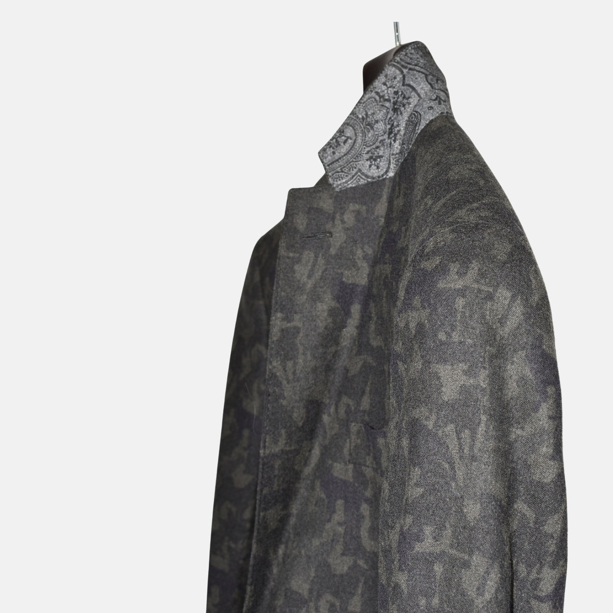 Multicoloured/Camouflage Blazer made of Wool (EU 50)