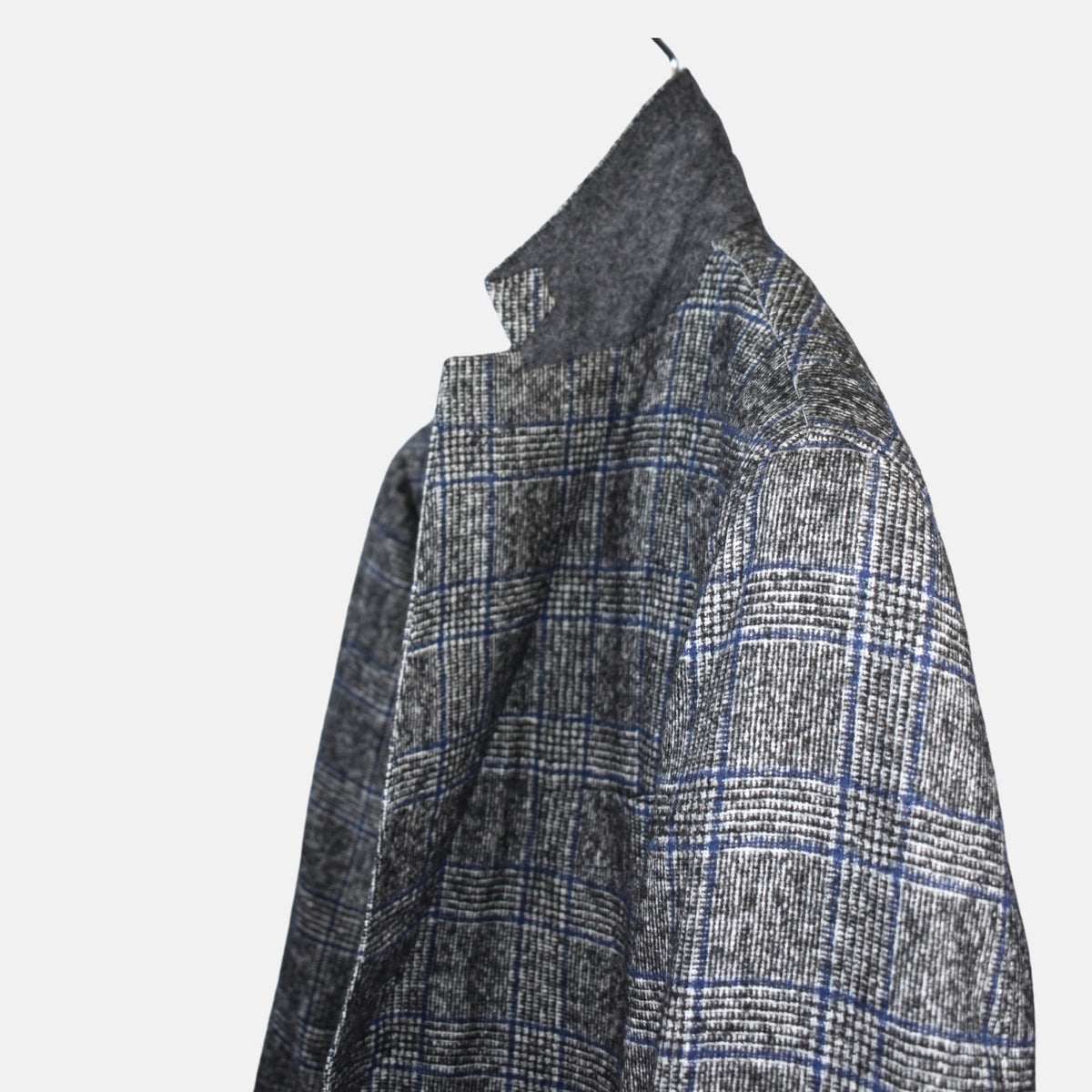 Multicoloured Checkered Suit made of Wool/Baby Alpaka (EU 54)