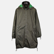 Khaki Rain Coat made of Polyamide (EU 46)