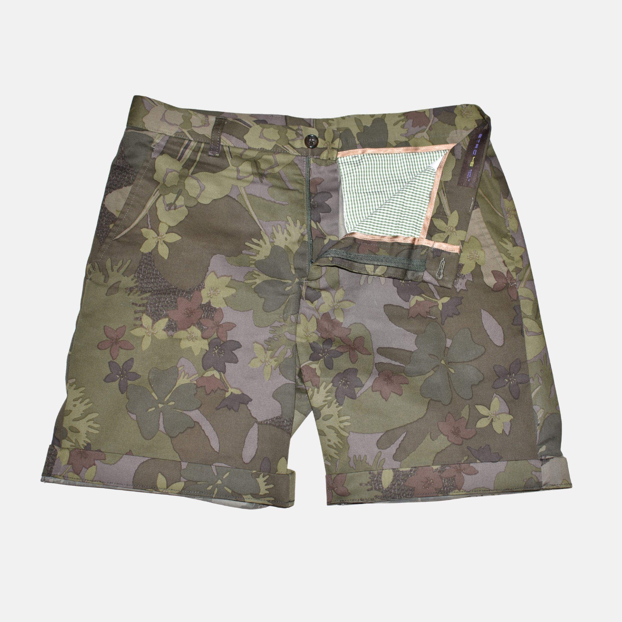 Camouflage Shorts made of Cotton (EU 46)