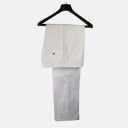 Offwhite Summer Corduroy Trousers made of Cotton ( EU 48)
