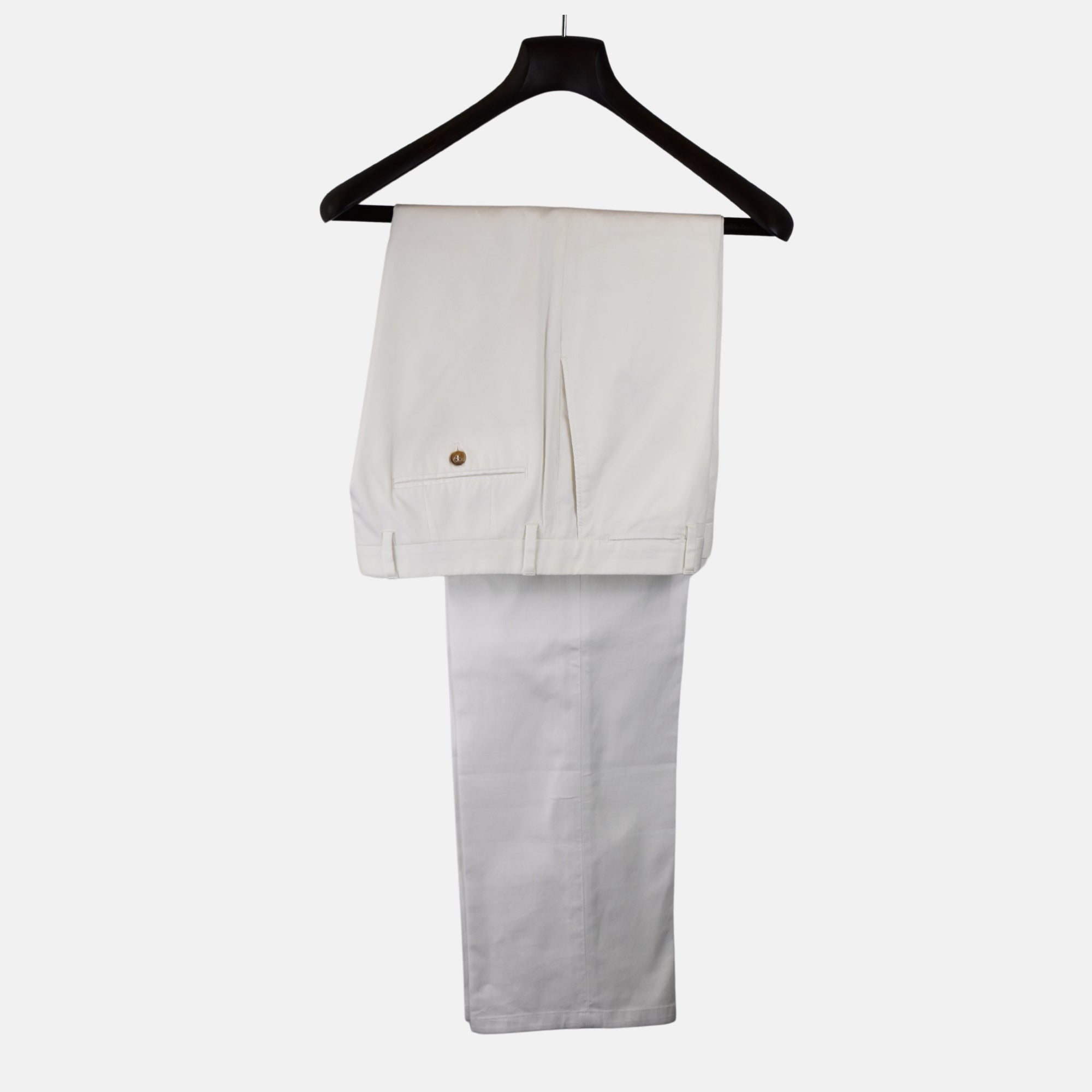 Offwhite Summer Corduroy Trousers made of Cotton ( EU 48)