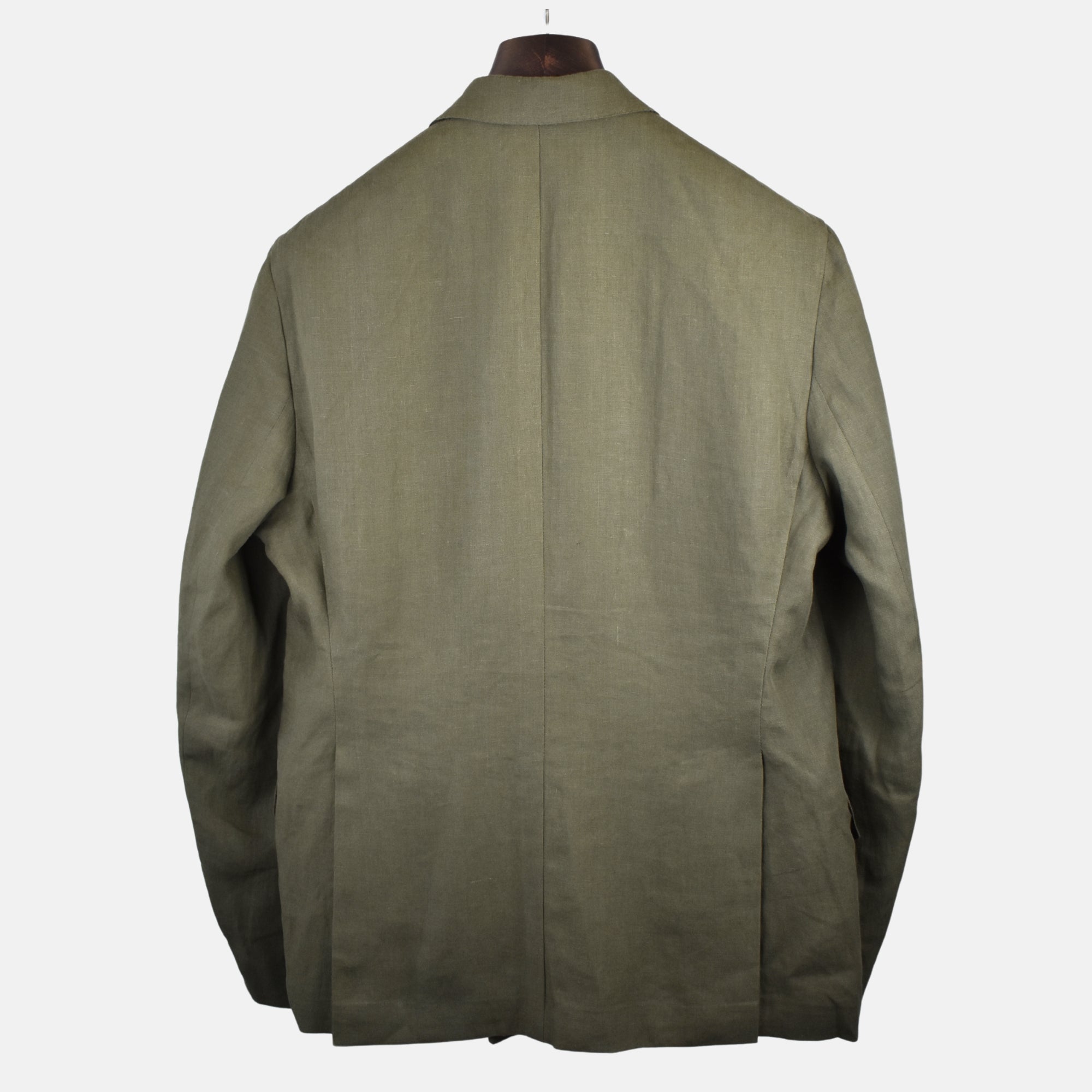 Khaki Suit made of Linen (EU 54)