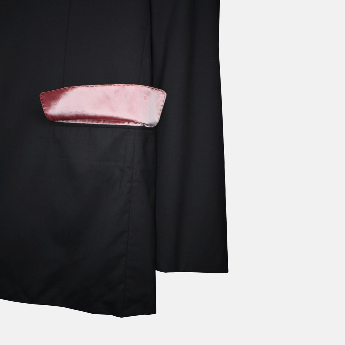 Black Suit made of Wool/Silk (EU 52)