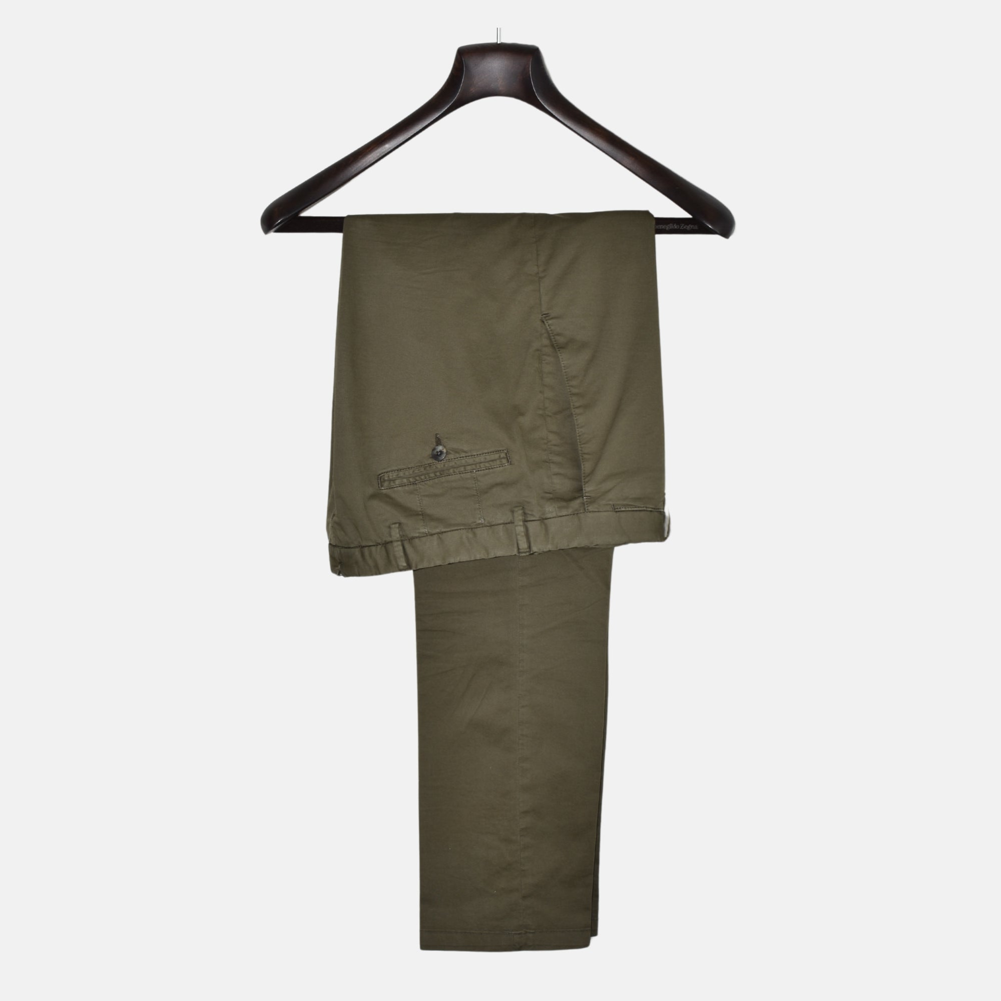 Dark Khaki Chino Pants made of Cotton (EU 46)