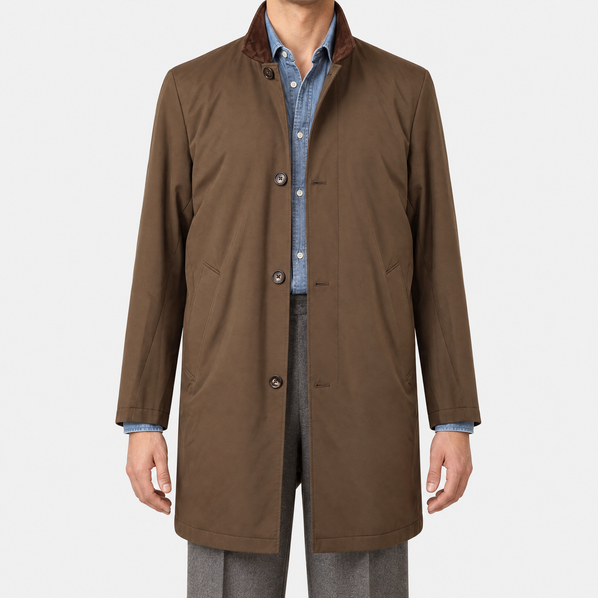Brown Windmate Sebring Cashmere Coat