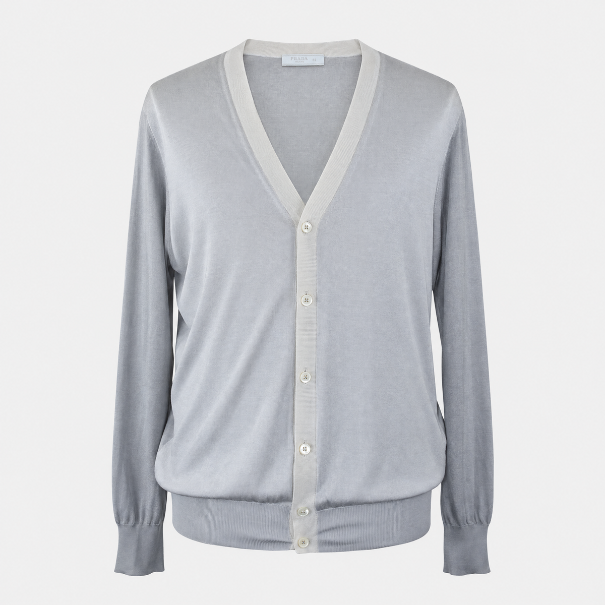 Light Grey Silk Cardigan (EU 52)