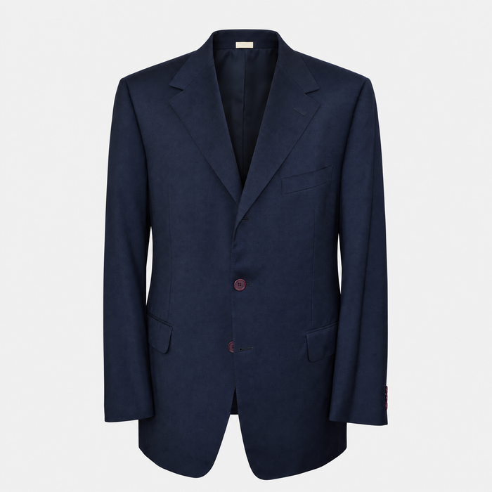 Navy Blue Suit Wool/Cashmere