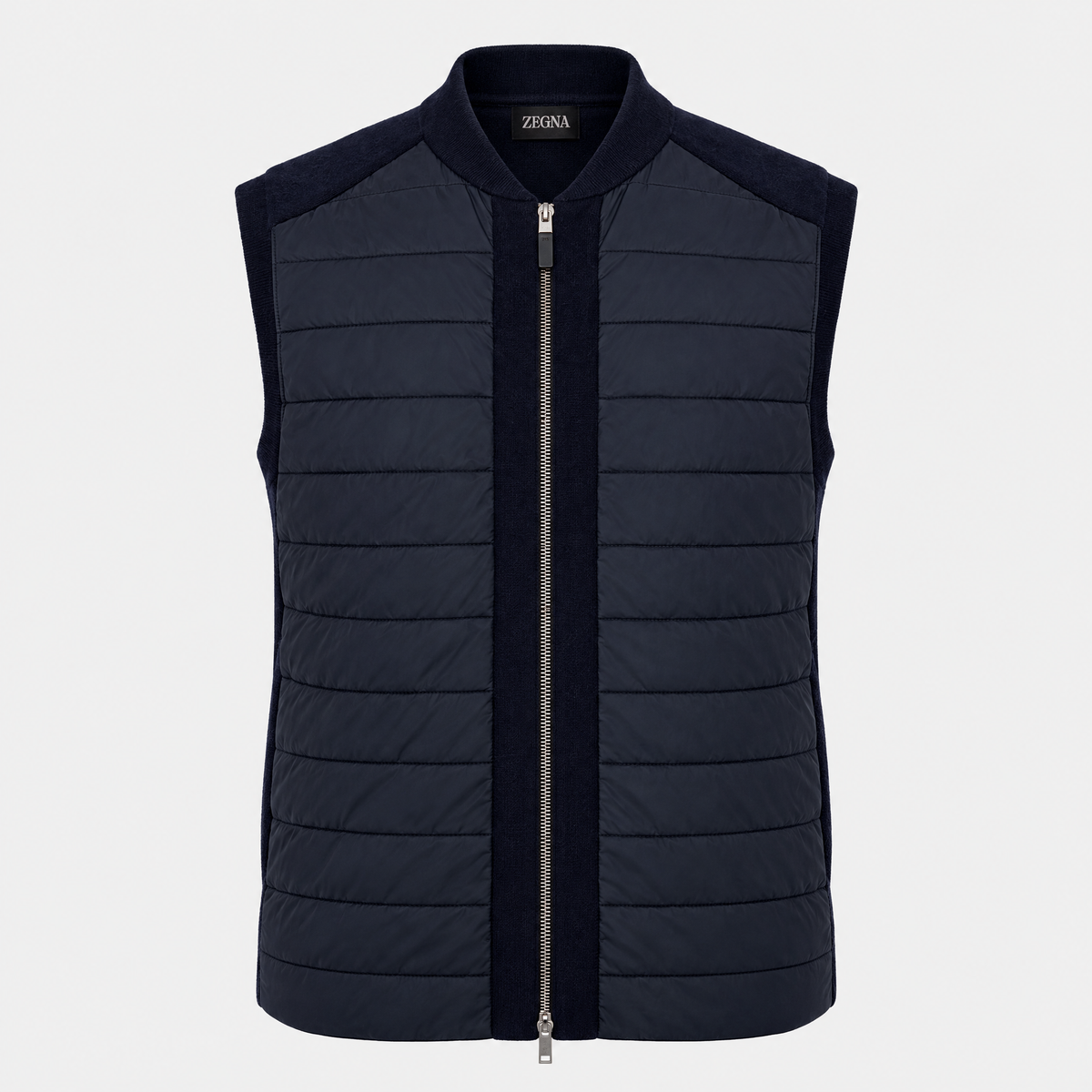 Navy Cashmere Vest