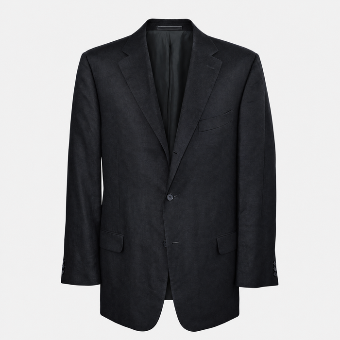 Black Linen Suit