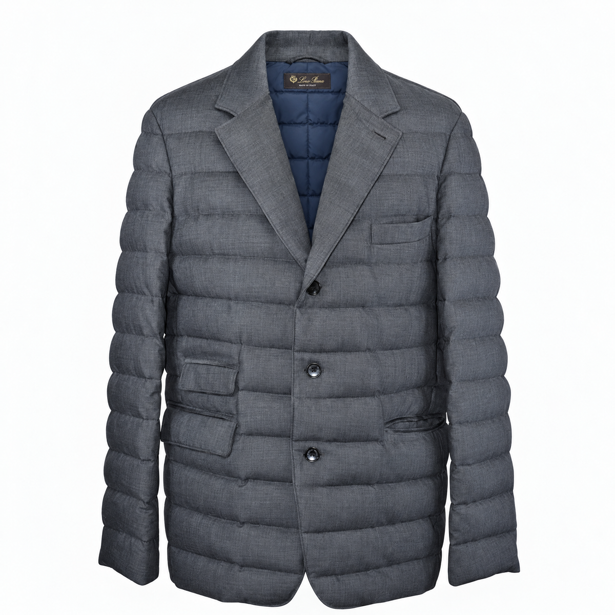 Down Jacket Grey Cashmere