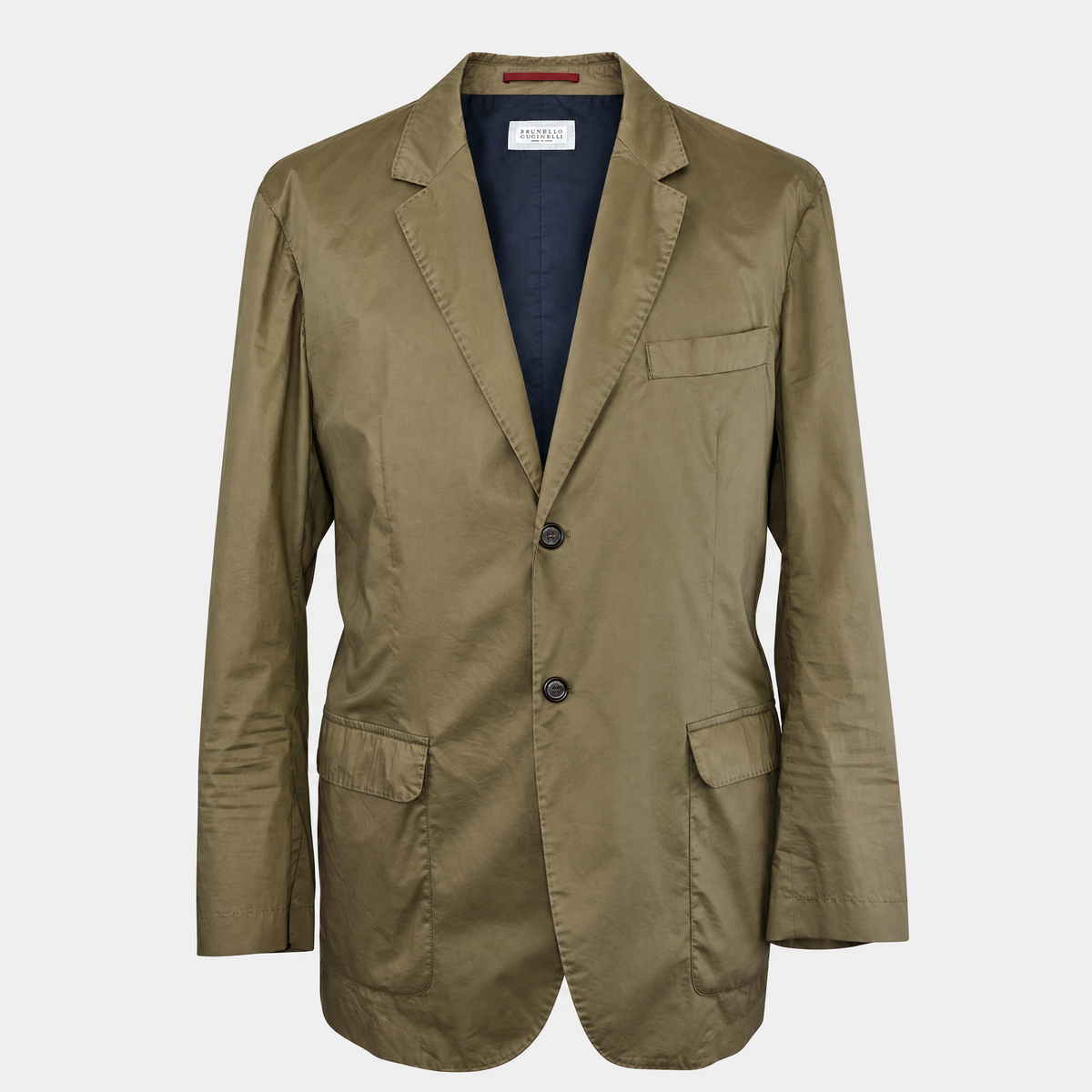 Olive Blazer Tech Polysester