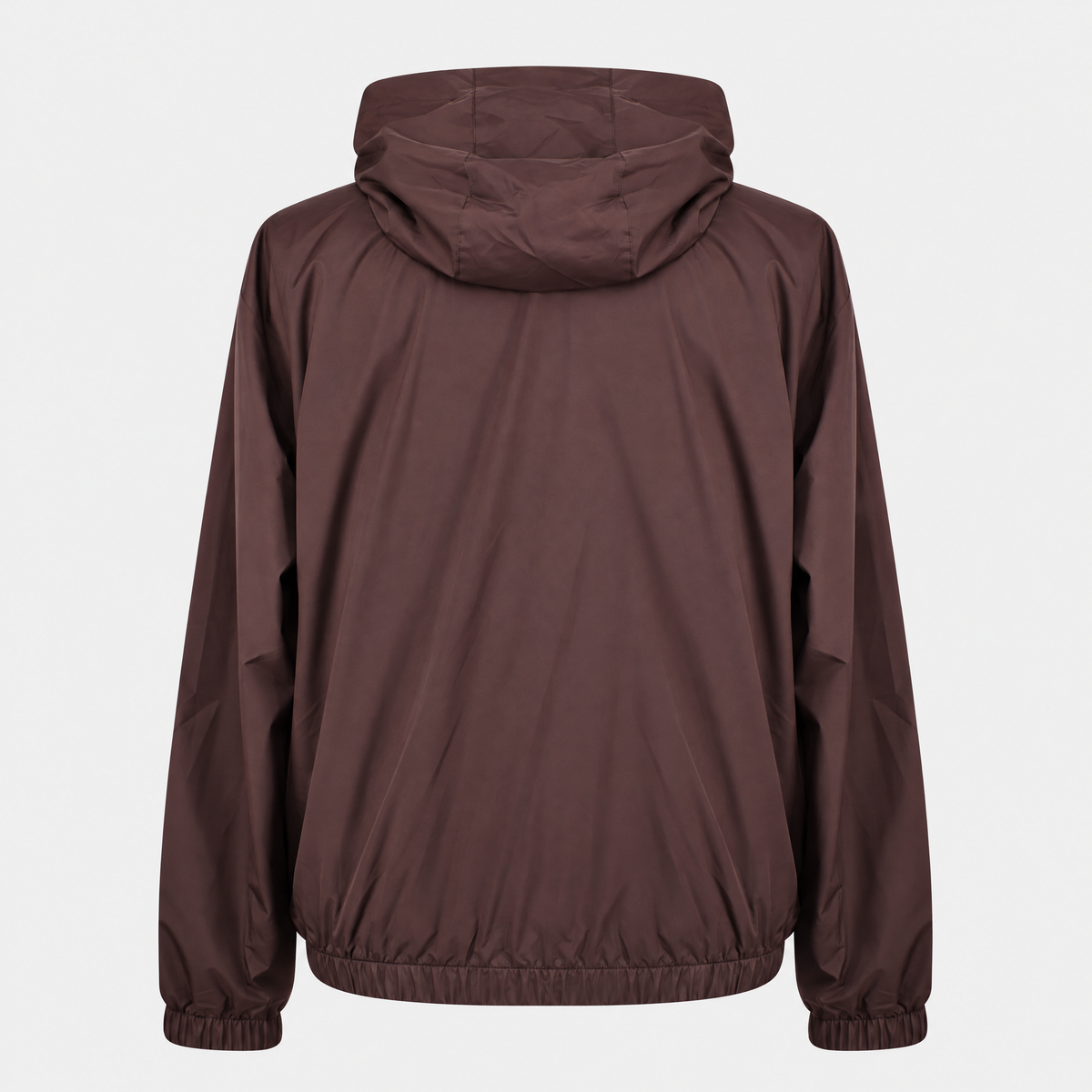 Purple Reversible Hooded Cashmere Bomber