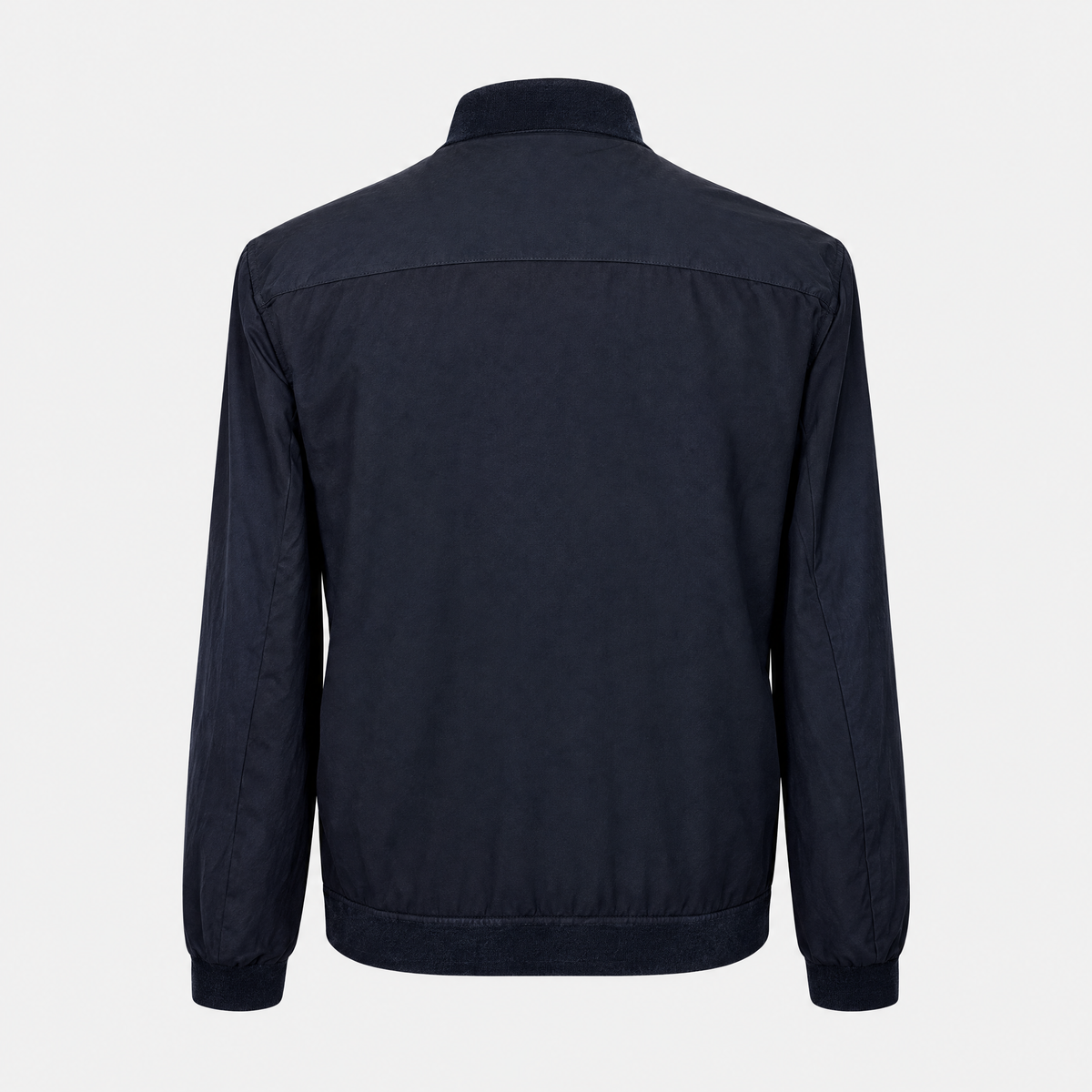 Cashmere Silk Bomber Navy