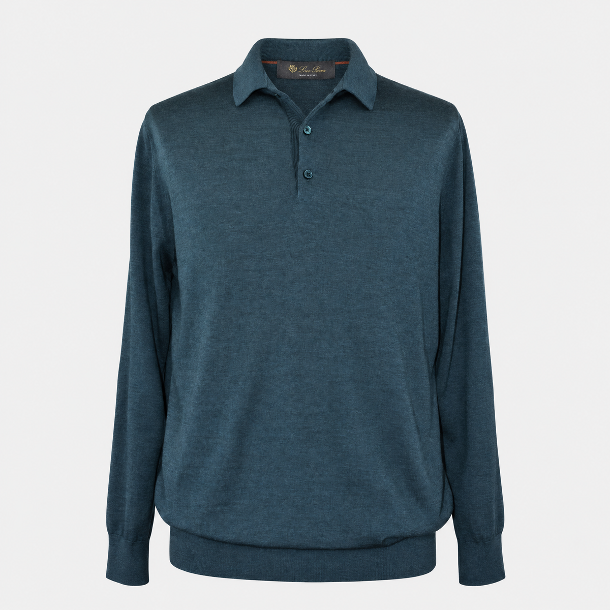 Mud Virgin Wool Longsleeve Polo (EU 56)