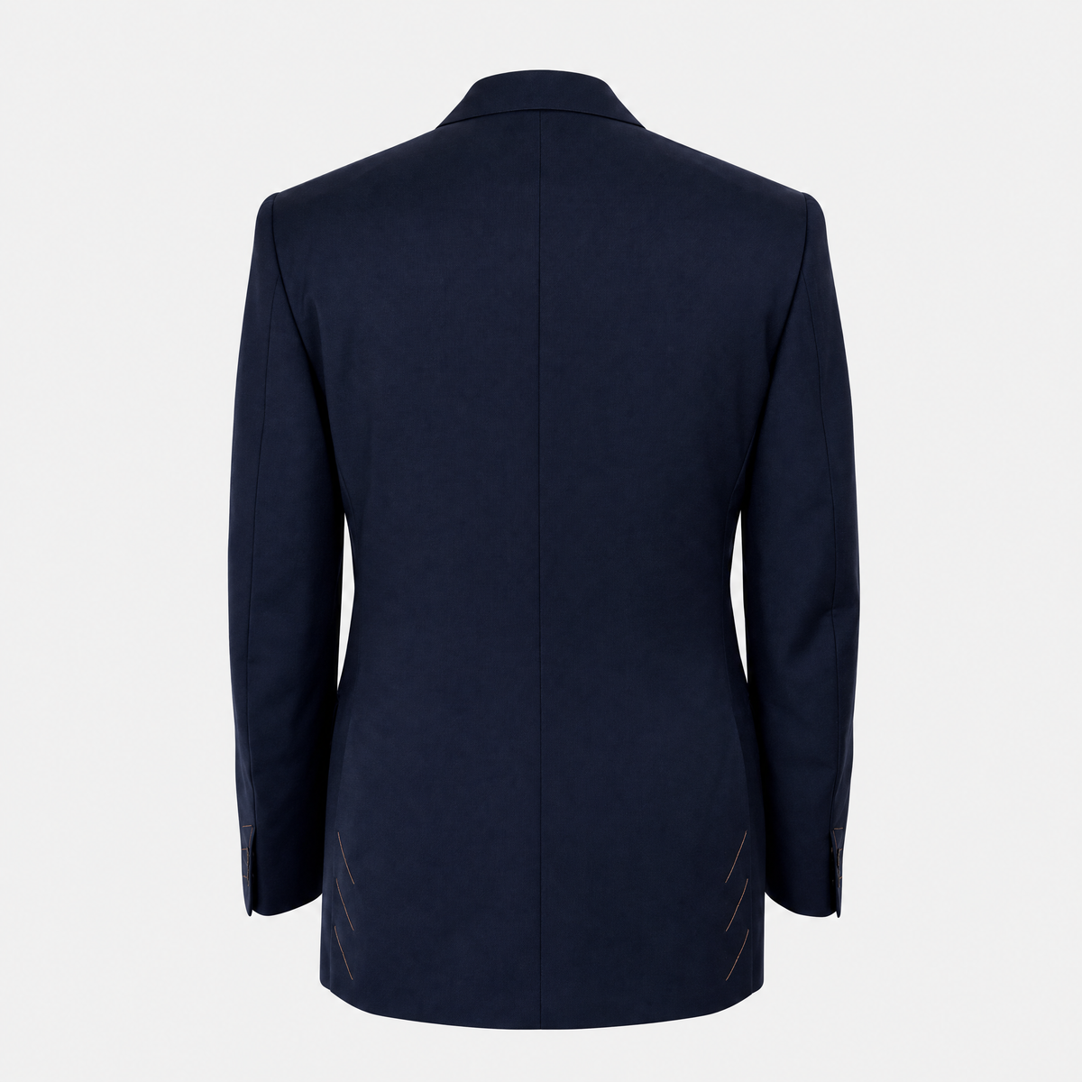 XXX Wool Three-Button Jacket Navy