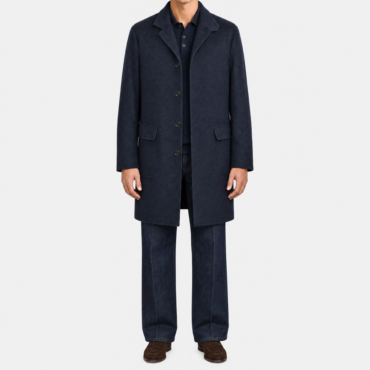 Novalis Jersey Blue Coat Cashmere