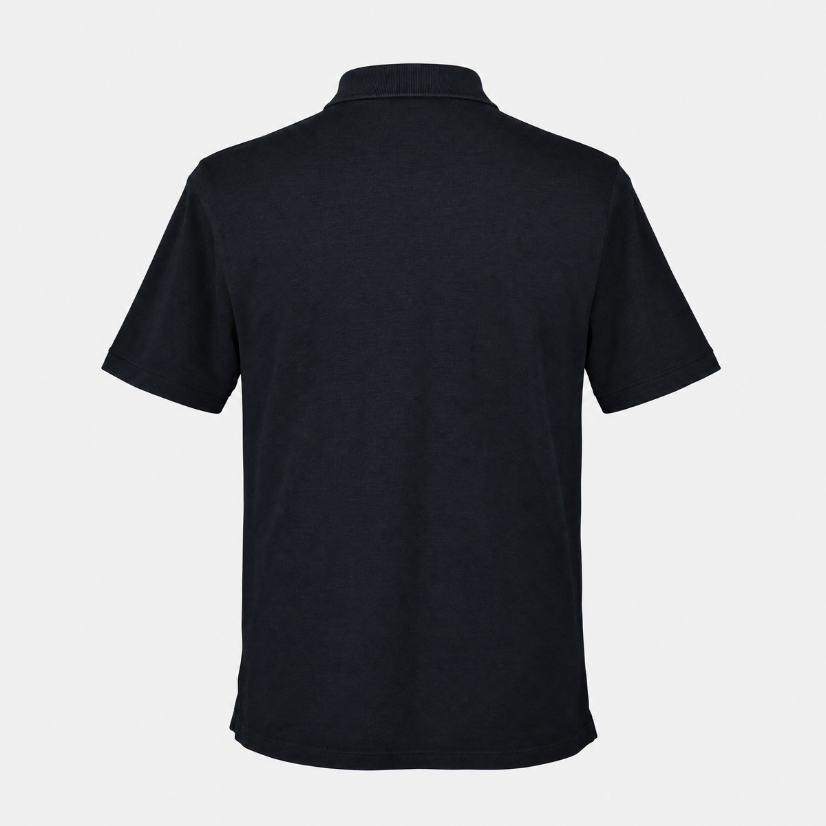 Black Cotton Poloshirt (XL)