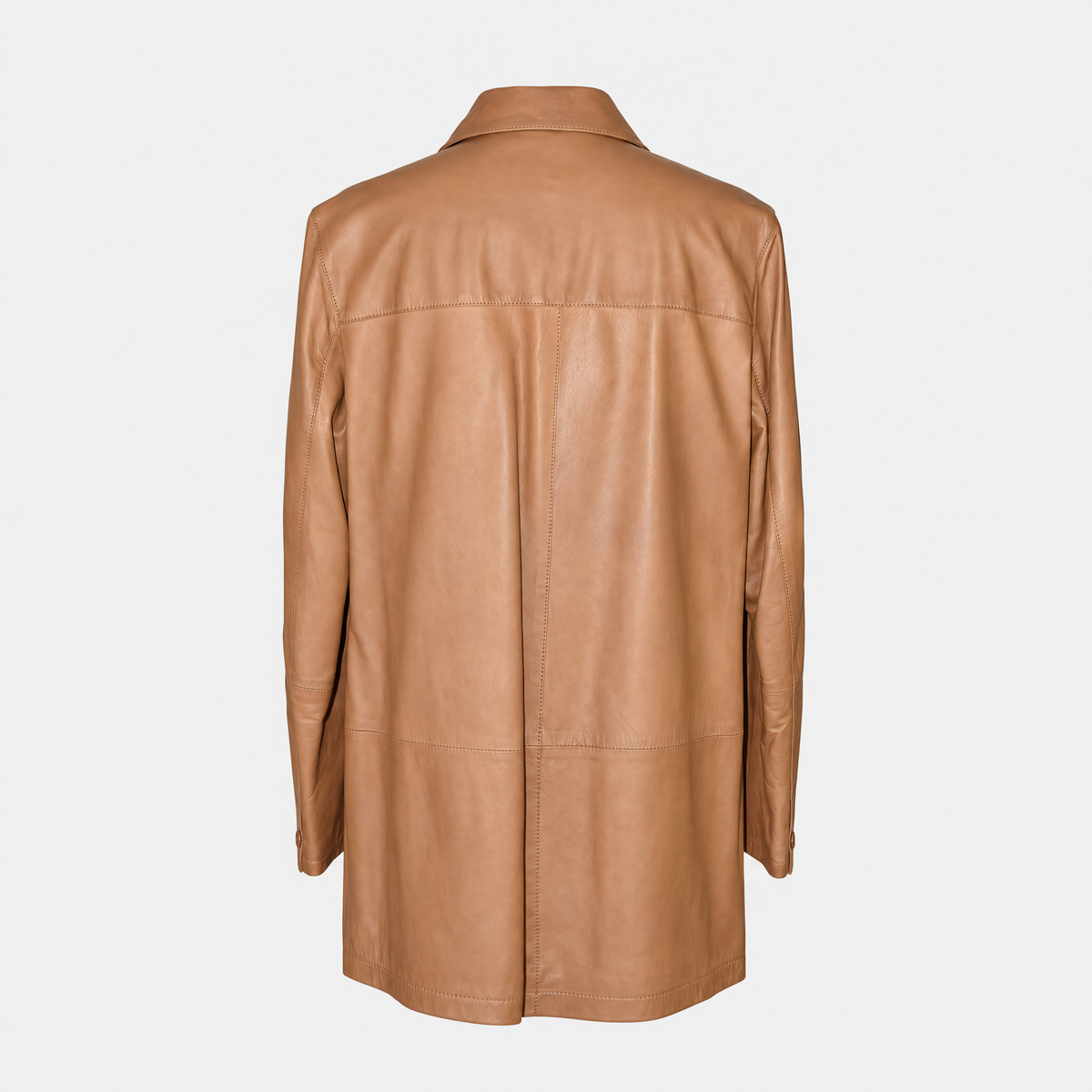Camel Leather Jacket