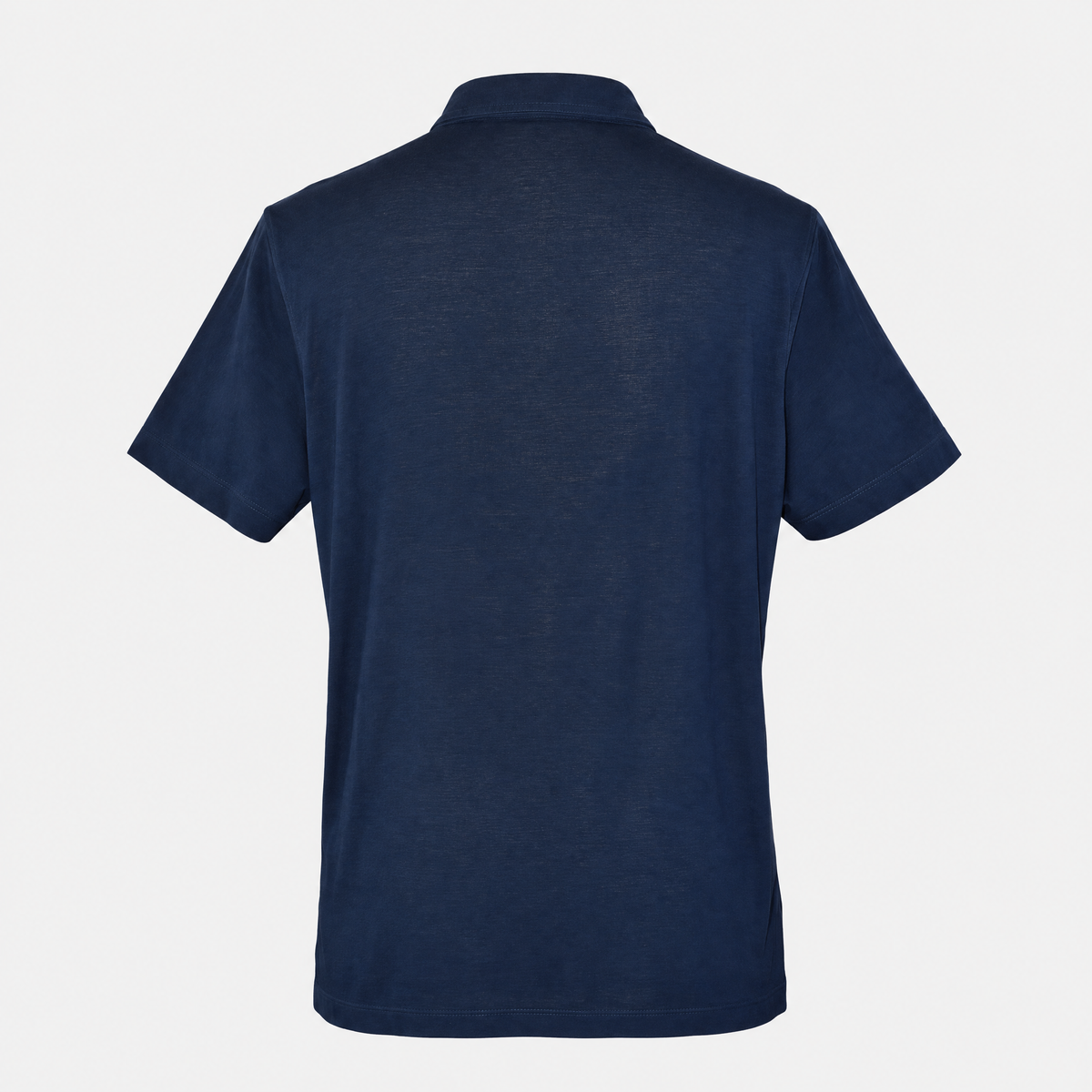 Navy Cotton Polo