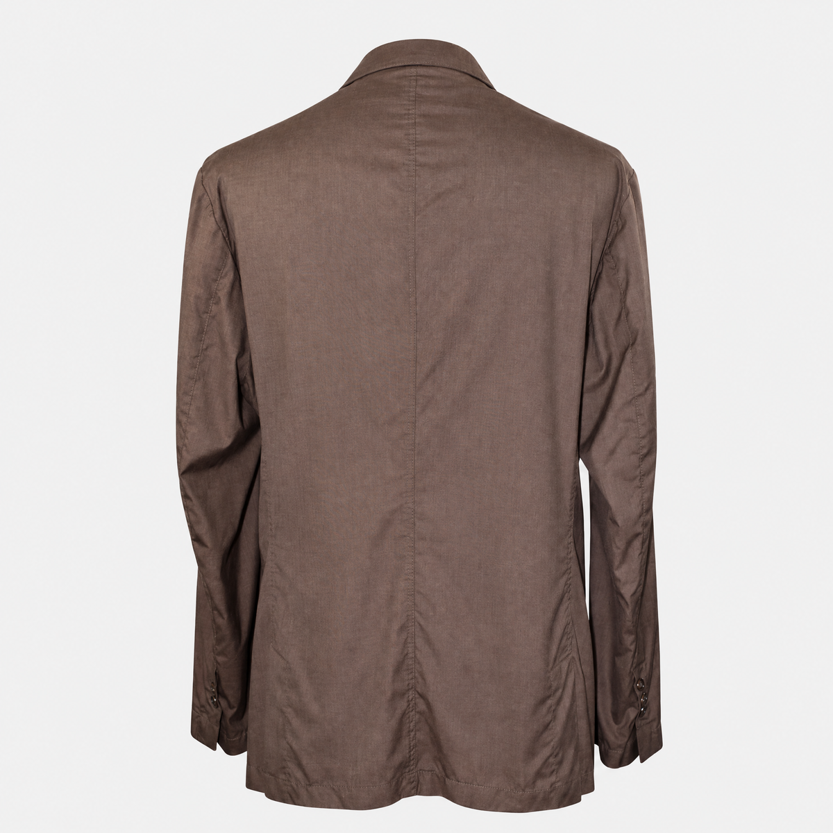 Brown Virgin Wool / Silk Blazer
