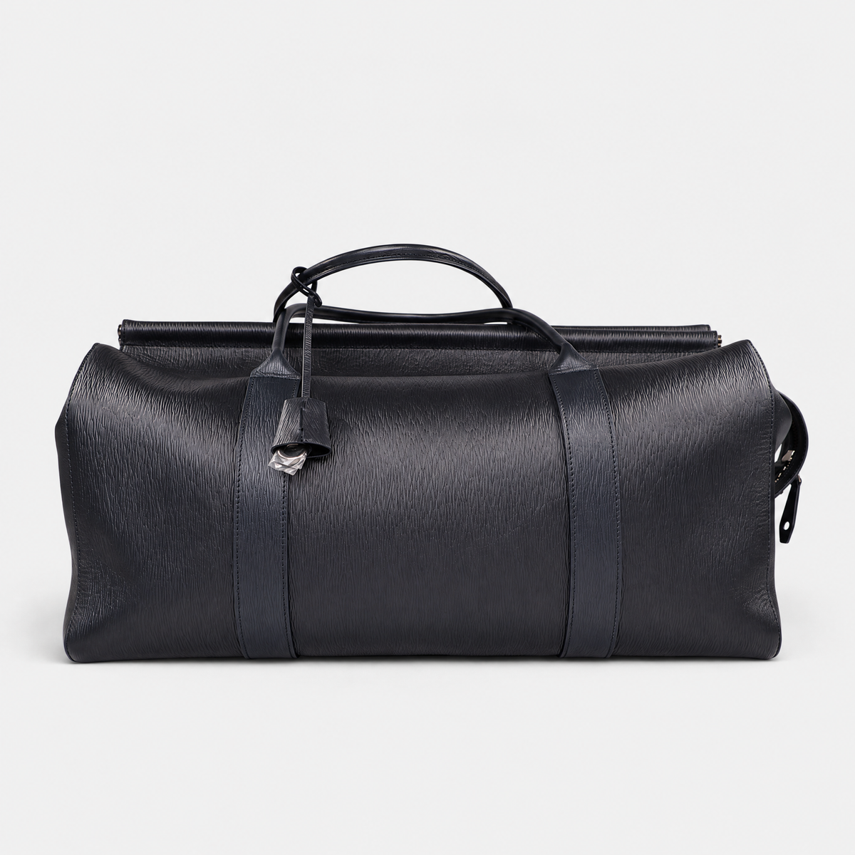 Zibeli Leather Cashmere L50 Loom Weekender Bag