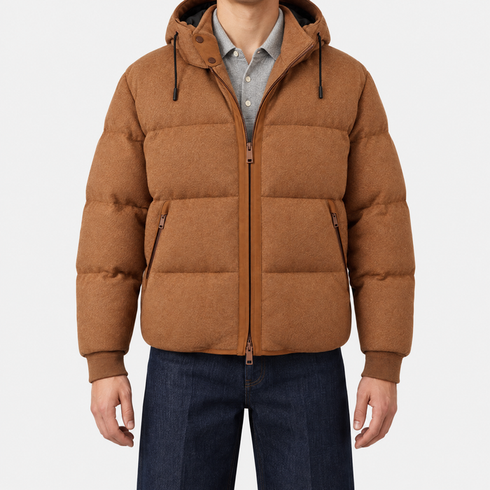 Oasi Cashmere Down Puffer Foliage