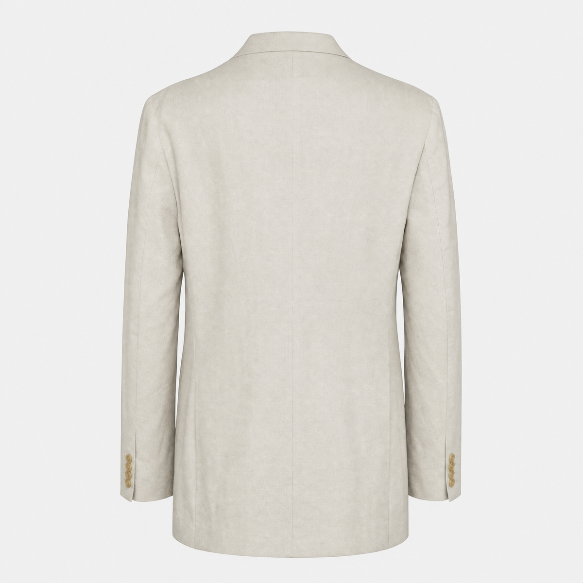 Offwhite Linen Blazer Cotton