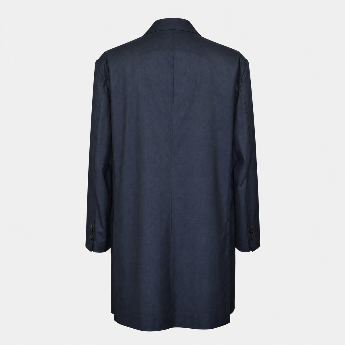 Navy Light Coat Virgin Wool / Silk
