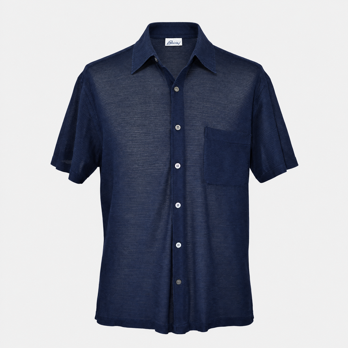 Navy Cotton Poloshirt (XXL)