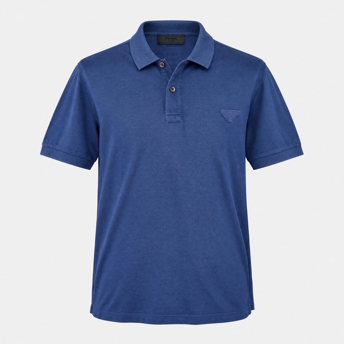Blue Cotton Poloshirt (XXL)