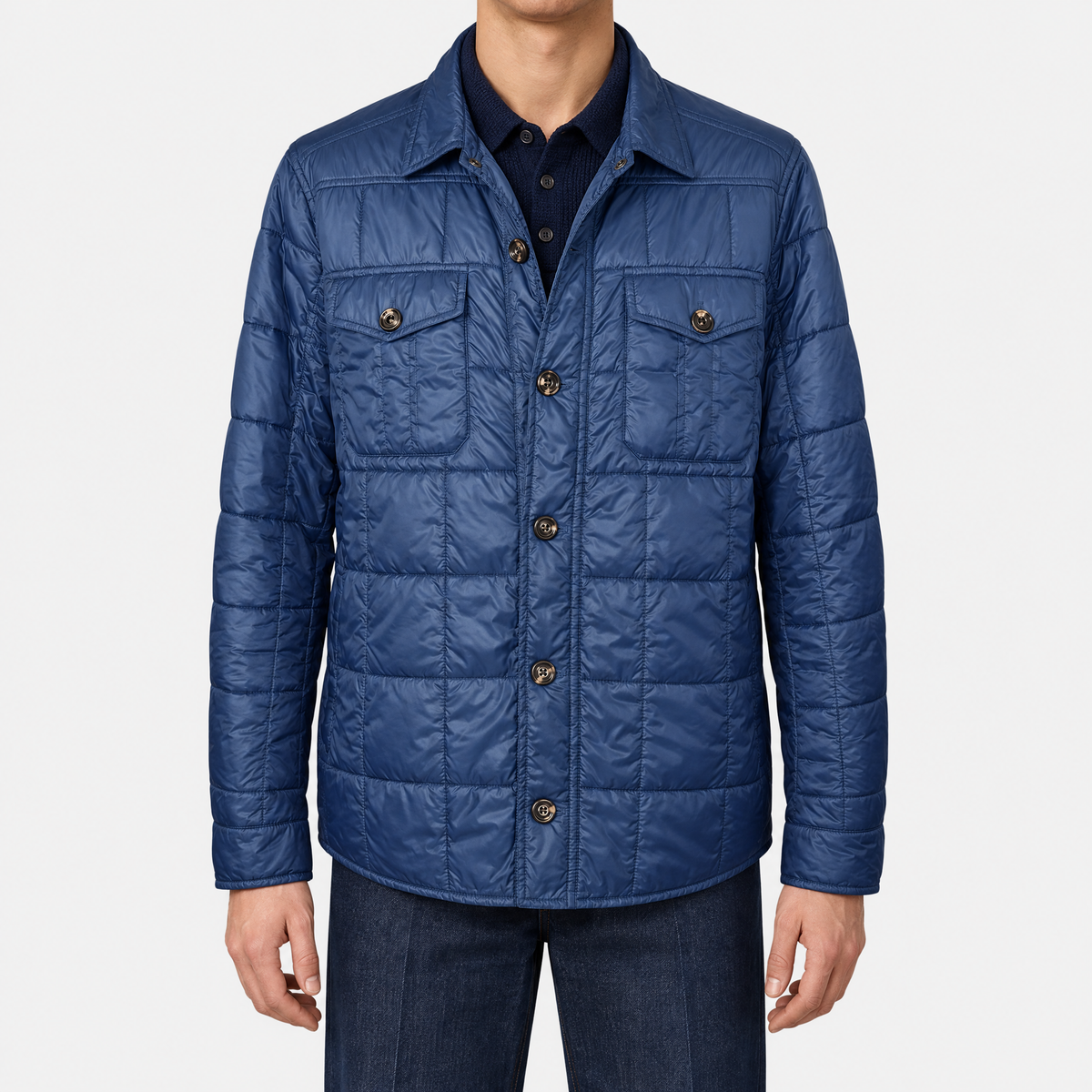 Blue Jacket Sportive Down