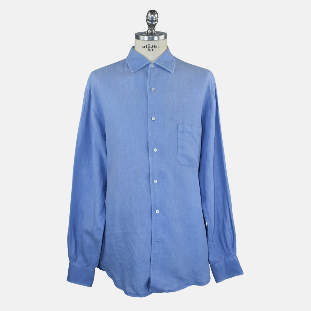 Light Blue Linen Shirt
