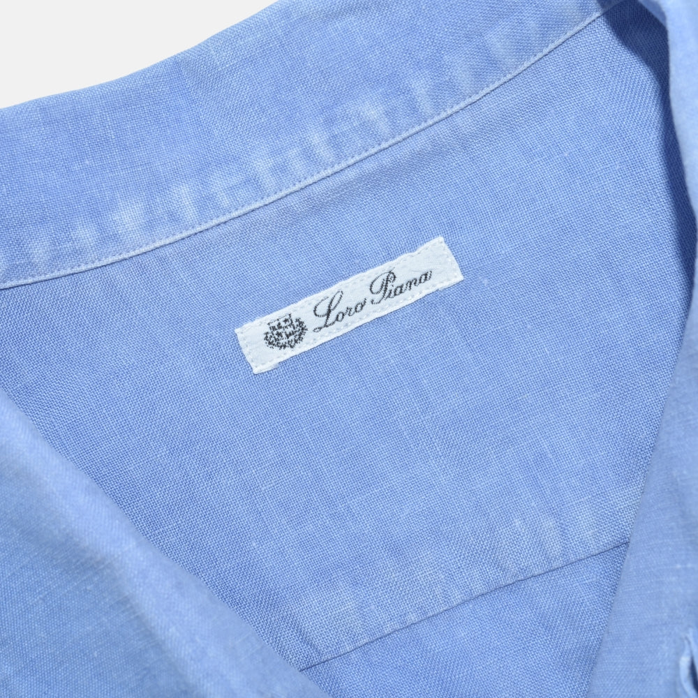 Light Blue Linen Shirt