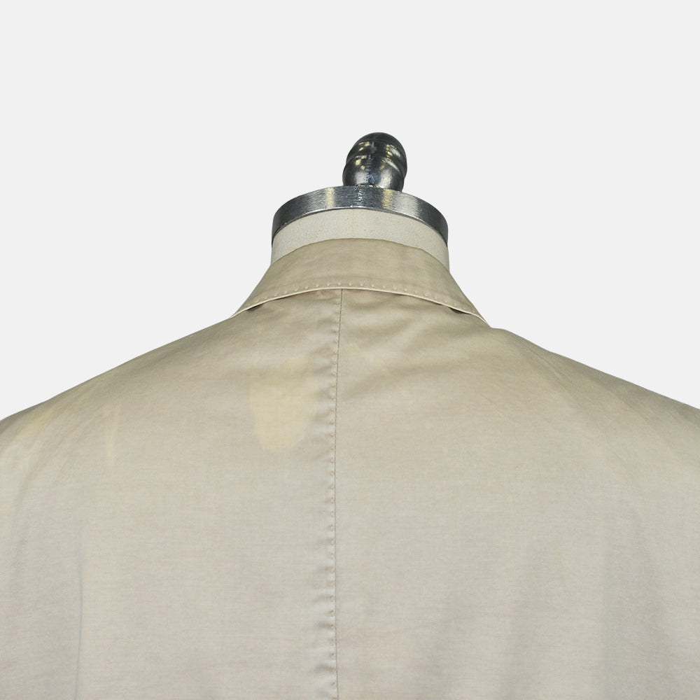 Beige Cotton Blazer