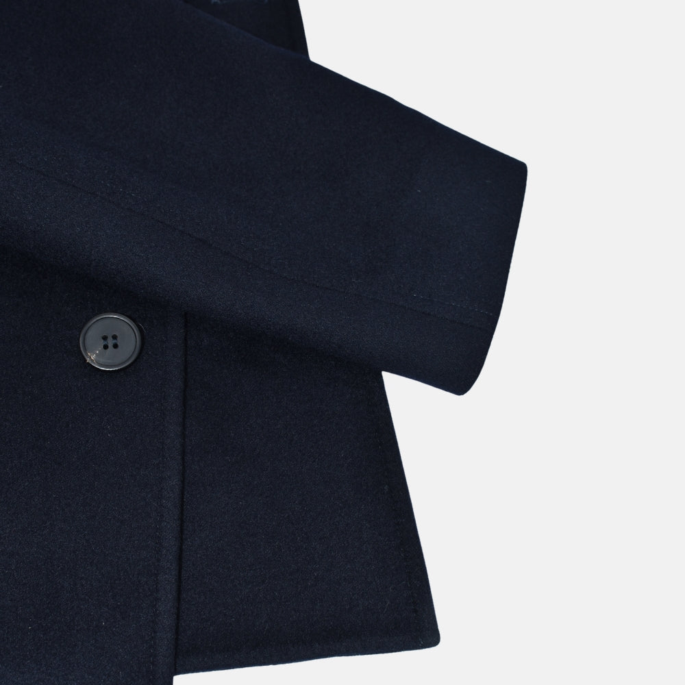 Navy Cashmere Field Jacket