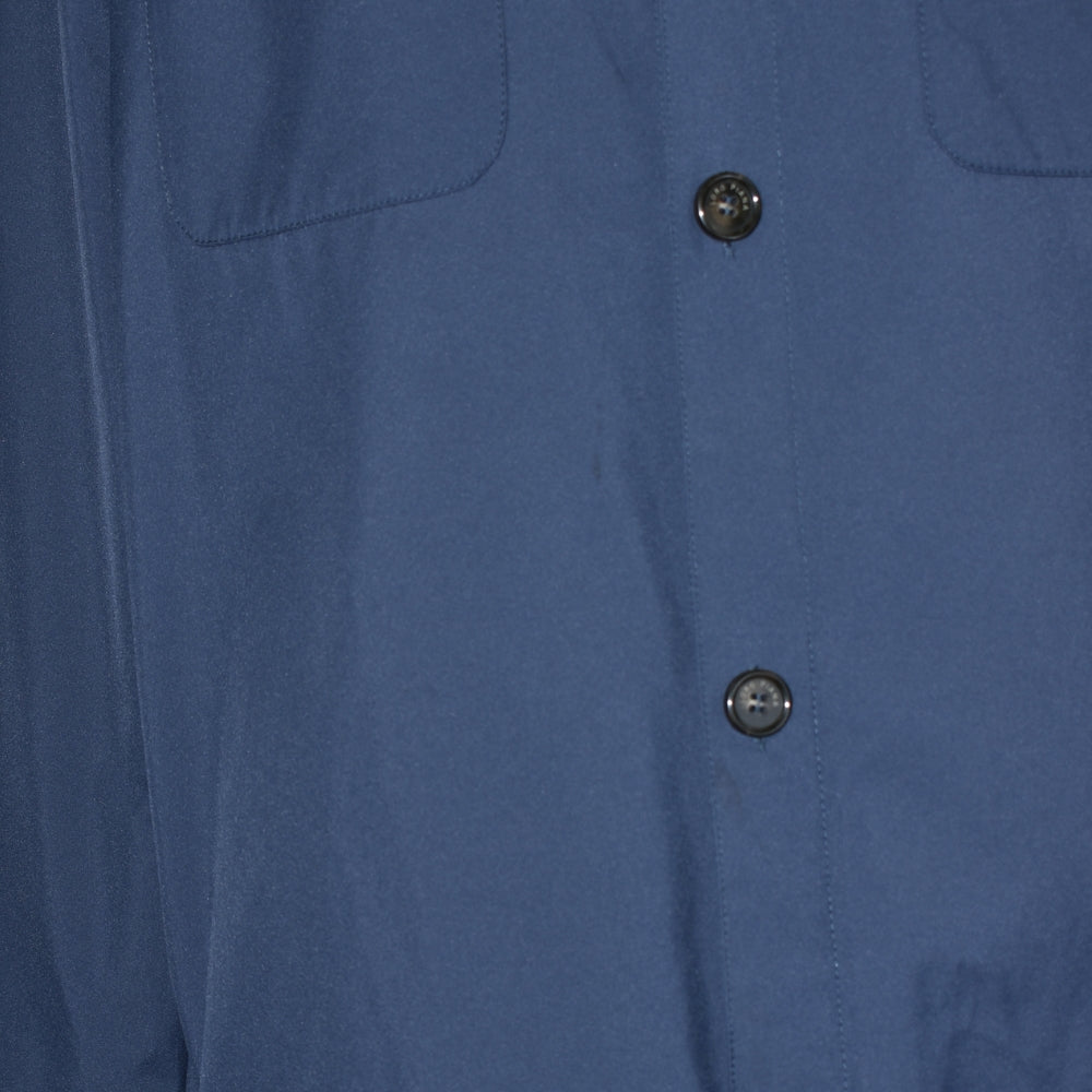 Navy Storm System Overshirt Jacket