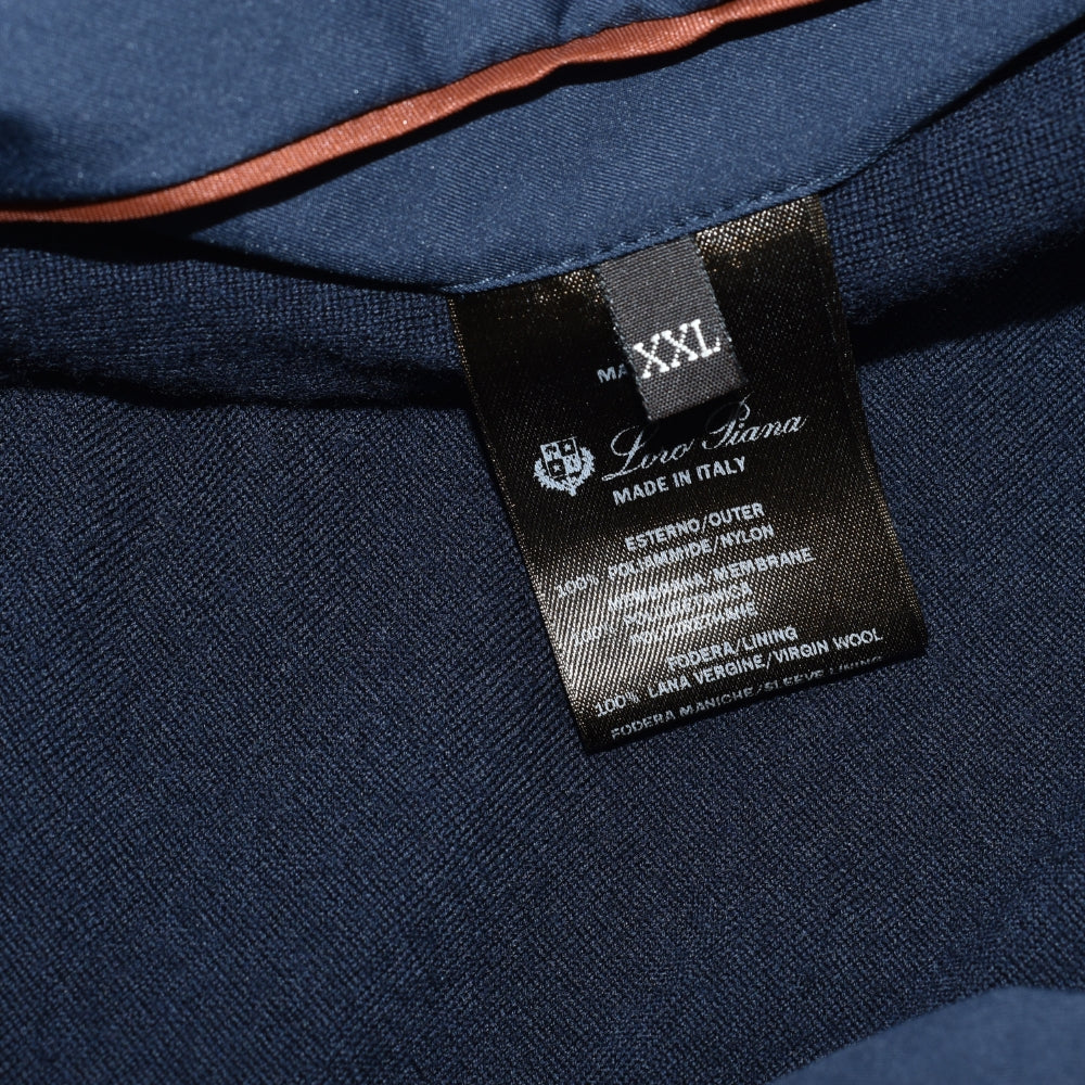Navy Storm System Overshirt Jacket