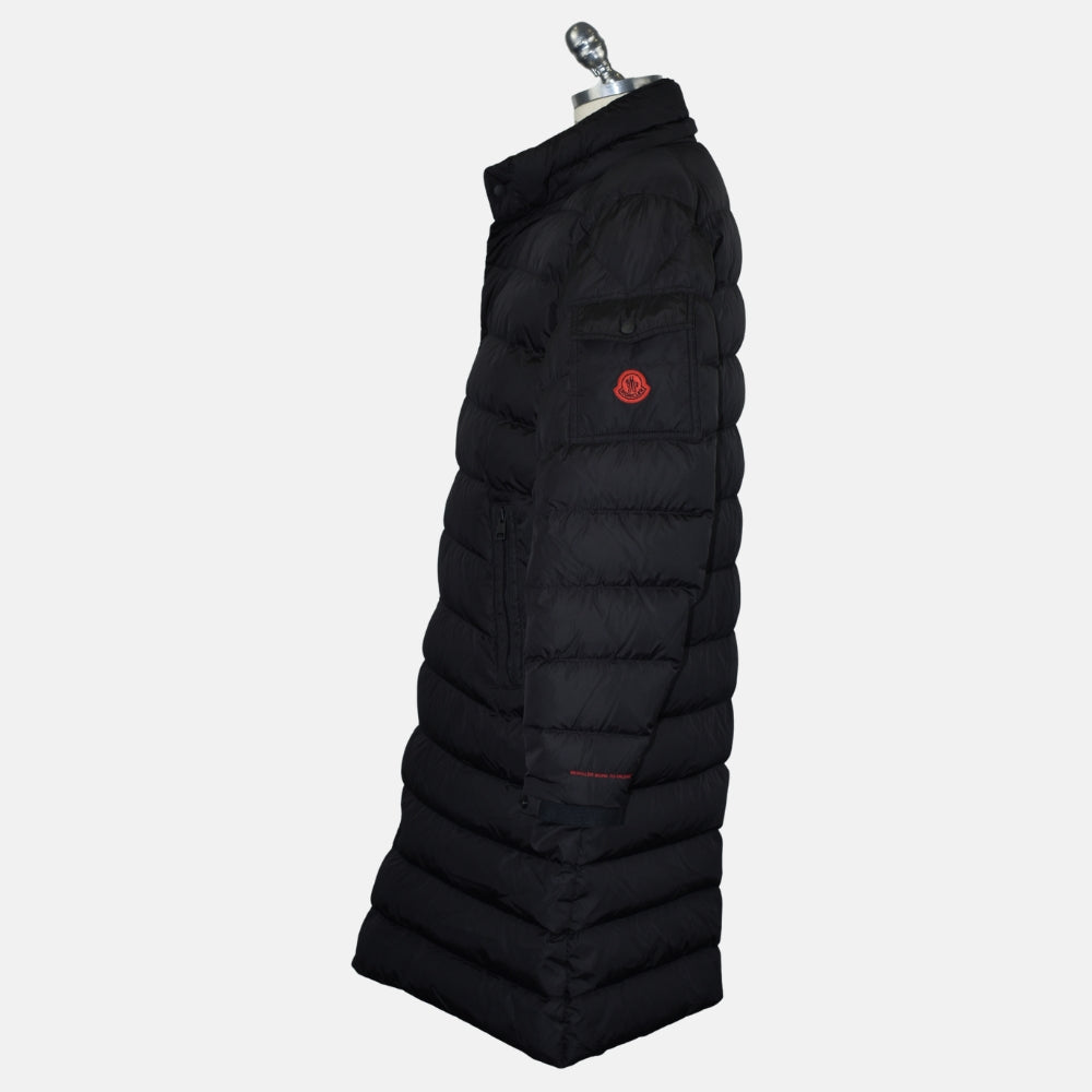 Black Nicaise Long Down Coat