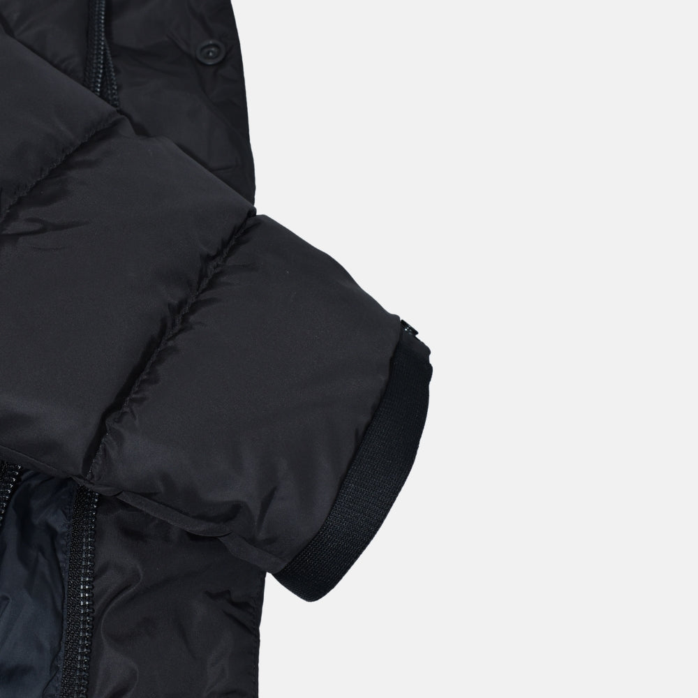 Black Nicaise Long Down Coat