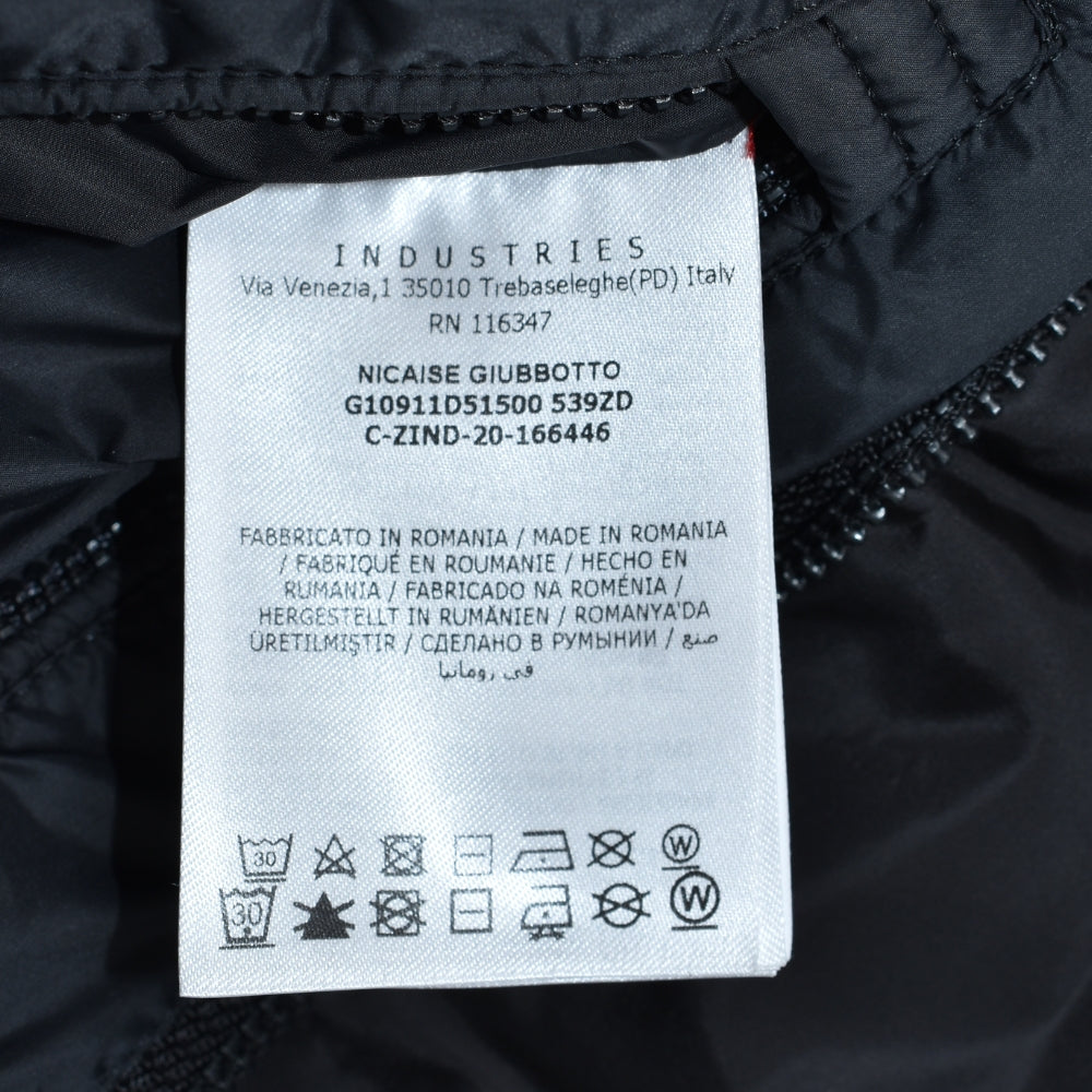 Black Nicaise Long Down Coat