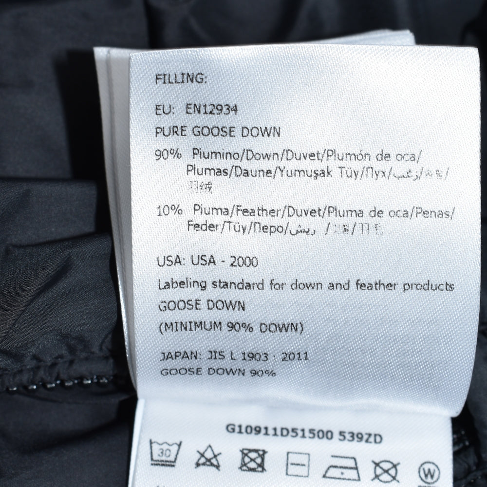 Black Nicaise Long Down Coat