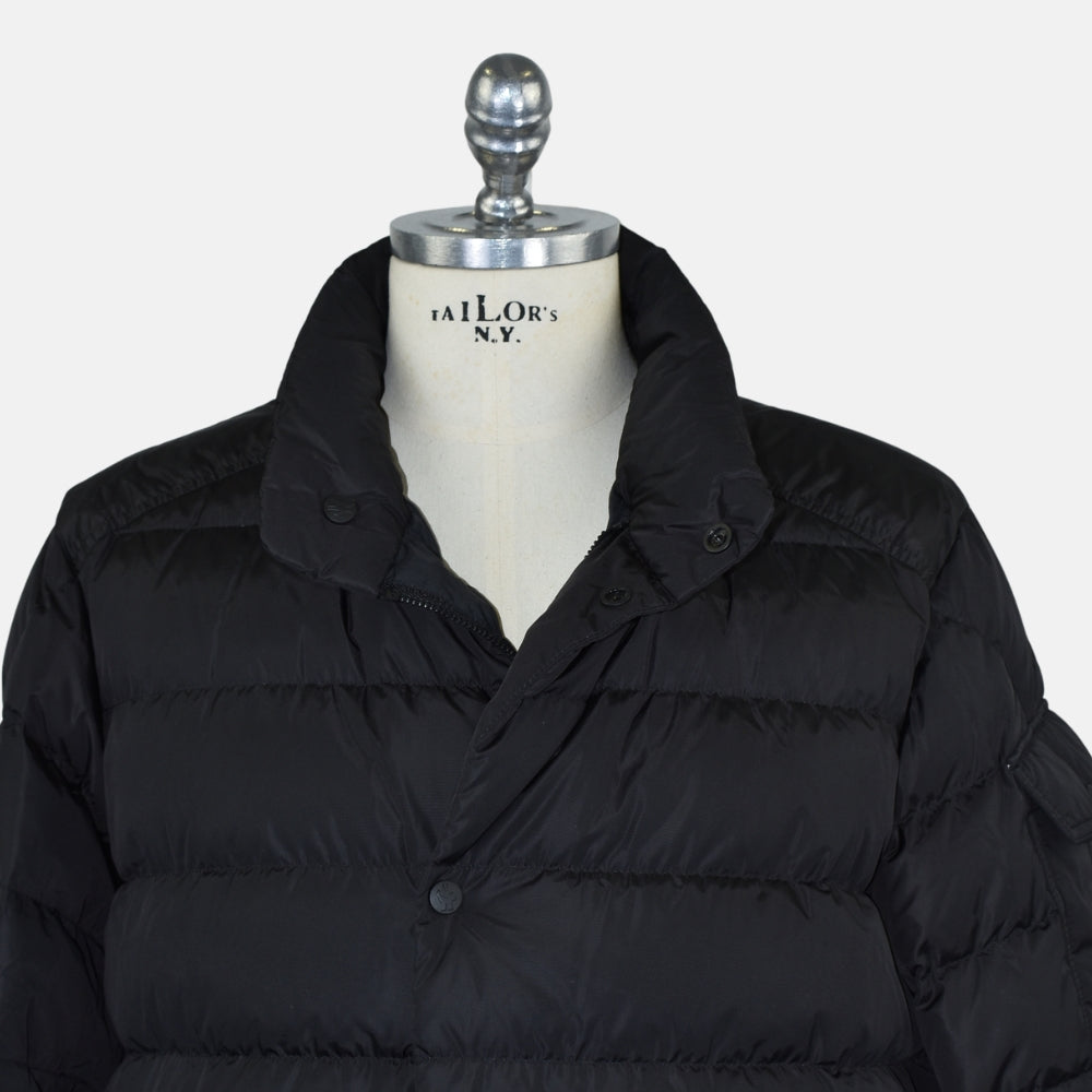 Black Nicaise Long Down Coat