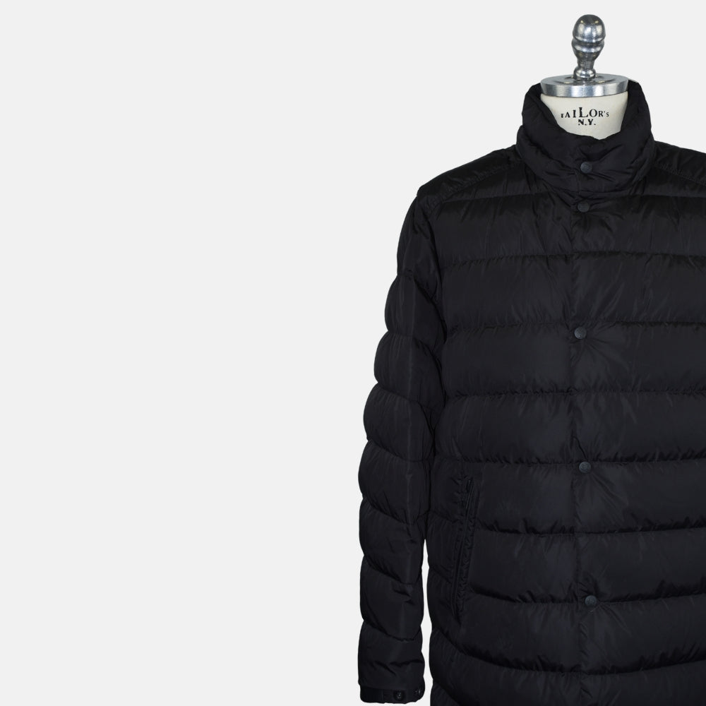 Black Nicaise Long Down Coat