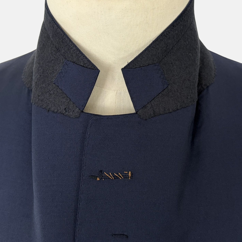 XXX Wool Three-Button Jacket Navy