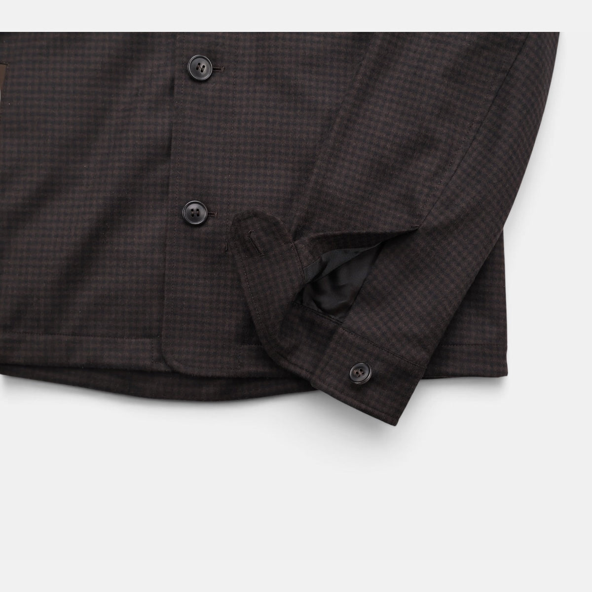Zegna Oasi Cashmere Elements Overshirt Jacket Brown (EU 48)