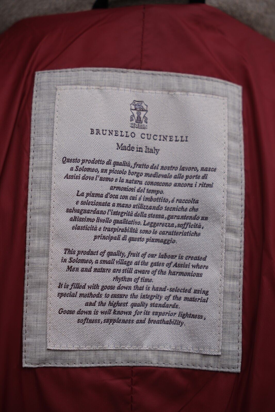 Grey Jacket made of Cashmere (EU 48)