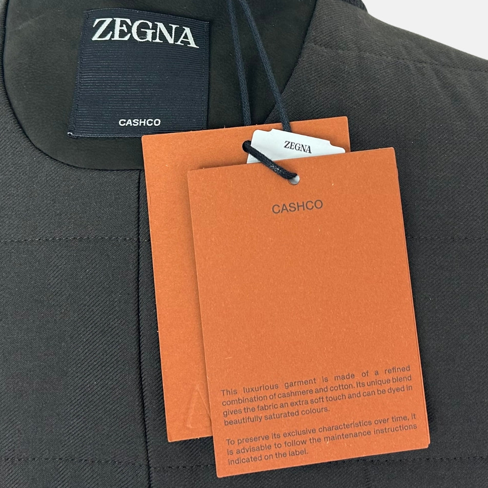 Brown-Anthracite Il Conte Cashco Jacket