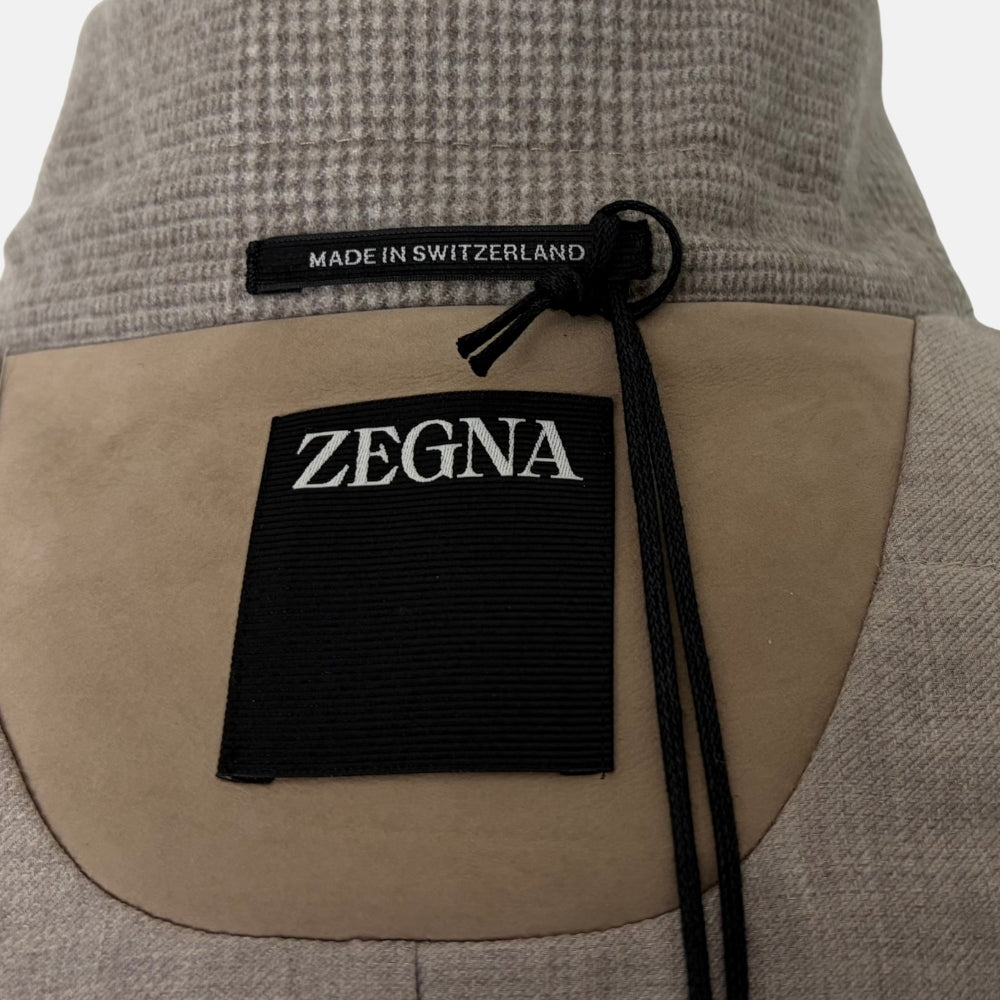 Ecru Patterned Il Conte Cashmere Jacket