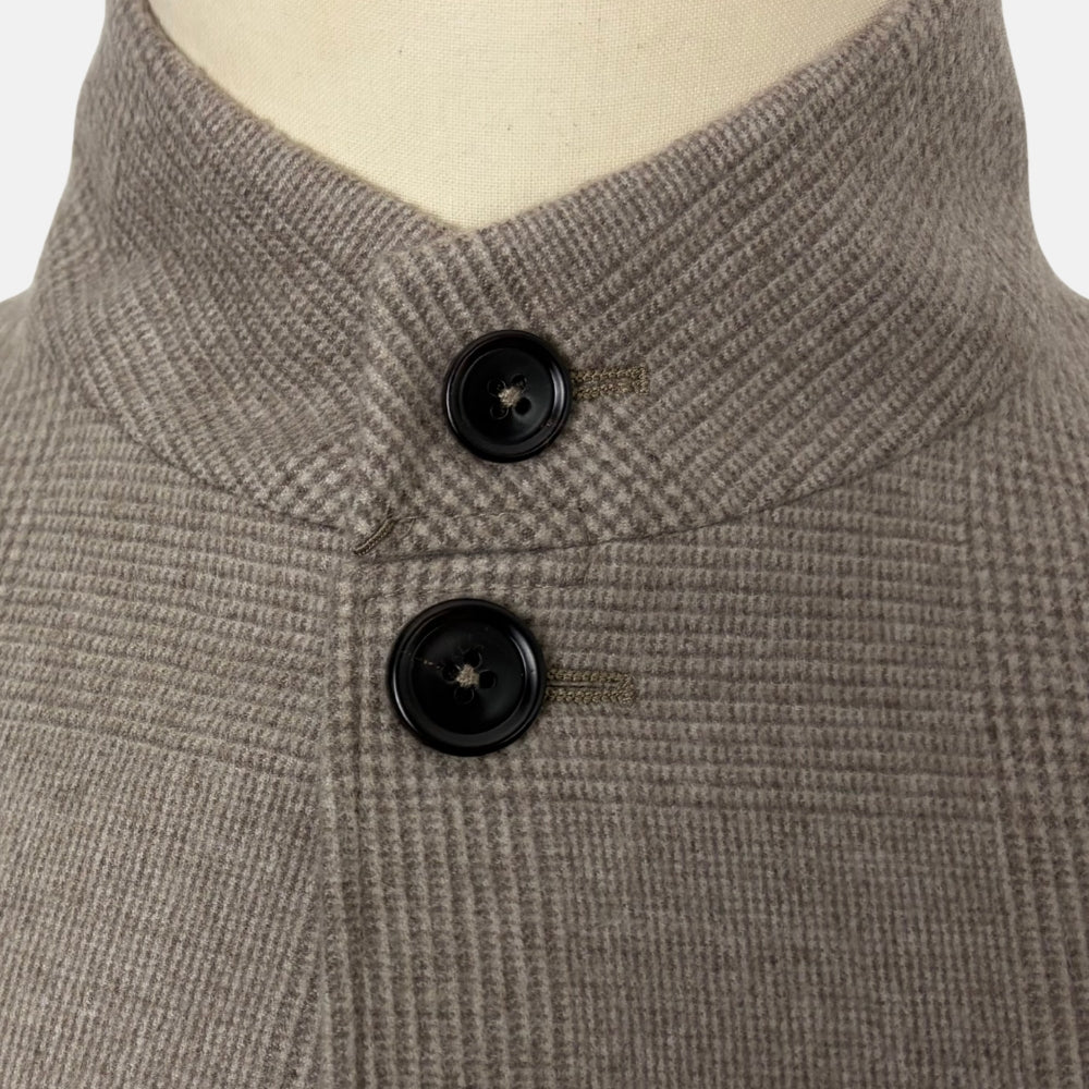 Ecru Patterned Il Conte Cashmere Jacket